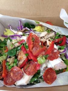 Chicken and Chorizo Club Superfood Salad