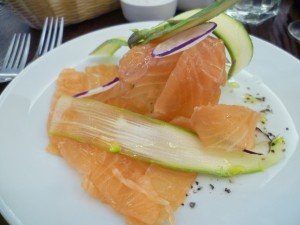 Brixton Cured Salmon with Asian Slaw