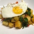 Easy Chorizo Hash and Fried Egg