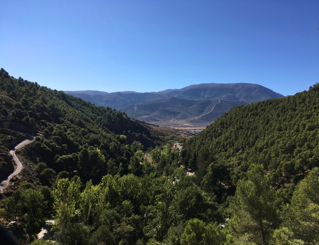 View whilst Hiking in the Sierra Nevada