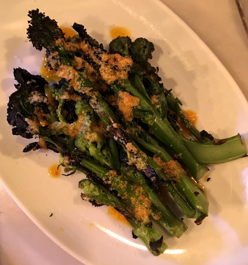 Chargrilled Tenderstem Broccoli with Ginger, Chilli & Garlic 