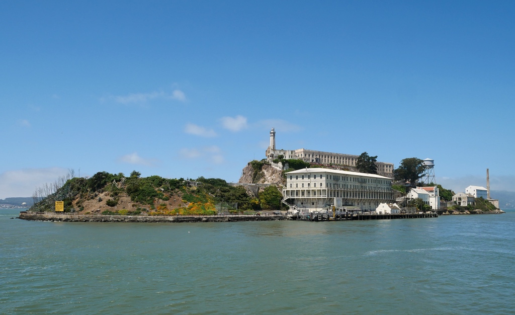 Alcatraz Island from the ferry